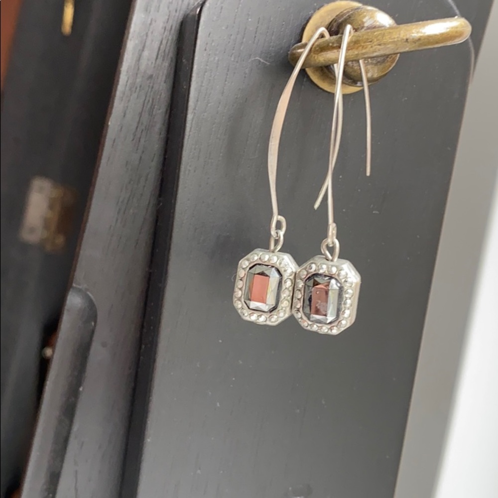Gemstone earrings